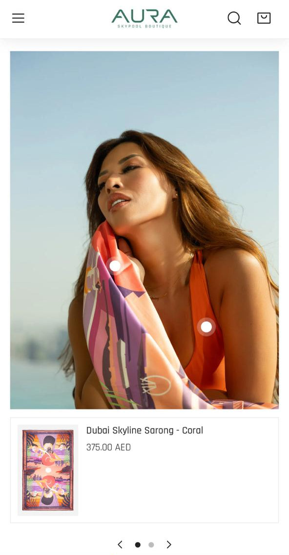 Aura Skypool Boutique Shop the look on the Shopify store