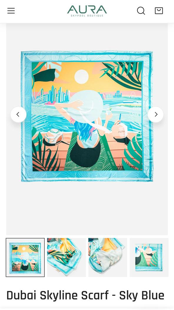 Aura Skypool Boutique product page