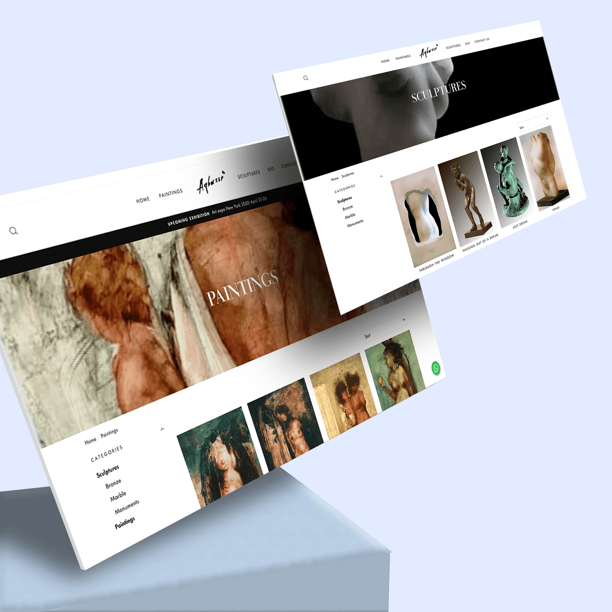 Aghassi Art Website